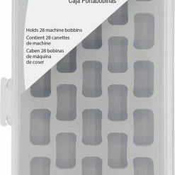 Dritz Bobbin Box, Stores 28 Bobbins Sewing Baskets & Storage