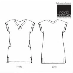 Indygo Junction Apparel Shift Dress Pattern