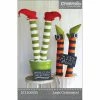 Indygo Junction Legs Celebrate Stuffed Witch & Elf Decor Pattern
