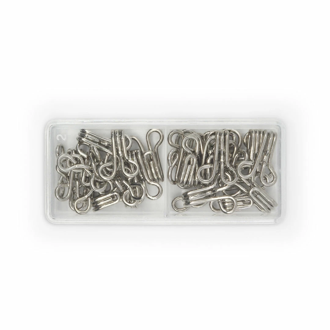 Dritz Hooks & Eyes, 14 Pc, Nickel 7 Dritz Hooks & Eyes, 14 Pc, Nickel