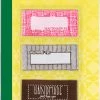 Dritz Sew-on Woven Quilt Labels, Assorted, 9 Pc Lettering & Embellishments 2 Dritz Sew-on Woven Quilt Labels, Assorted, 9 Pc Lettering & Embellishments