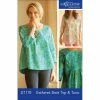 Indygo Junction Gathered Back Top & Tunic Pattern 2 Indygo Junction Gathered Back Top & Tunic Pattern