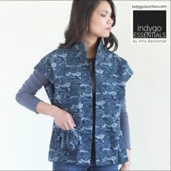 Indygo Junction Mandarin Vest Pattern Apparel 17 Indygo Junction Mandarin Vest Pattern Apparel