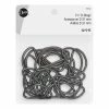 Dritz 1-1/4" D-Rings, 24 Pc Bulk Notions