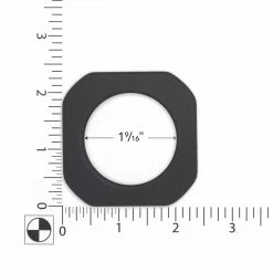 Dritz 1-9/16" Square Curtain Grommets, Matte Black, 8 Sets Curtain Grommets & Rings 11 Dritz 1-9/16