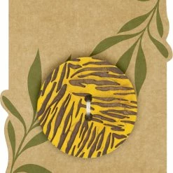 Dritz Sustainable Coconut Round Button, 30mm Buttons & Cover Buttons