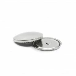 Dritz Half Ball Cover Buttons, Nickel Buttons & Cover Buttons