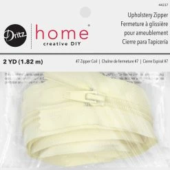 Dritz Upholstery Zipper, Cream