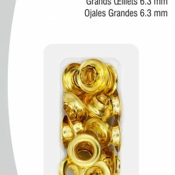 Dritz Eyelets, Grommets & Rivets 1/4