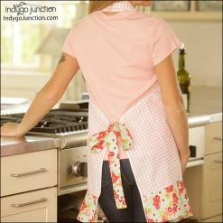 Indygo Junction Kitchen Shirt Tales Recycled Apron Pattern