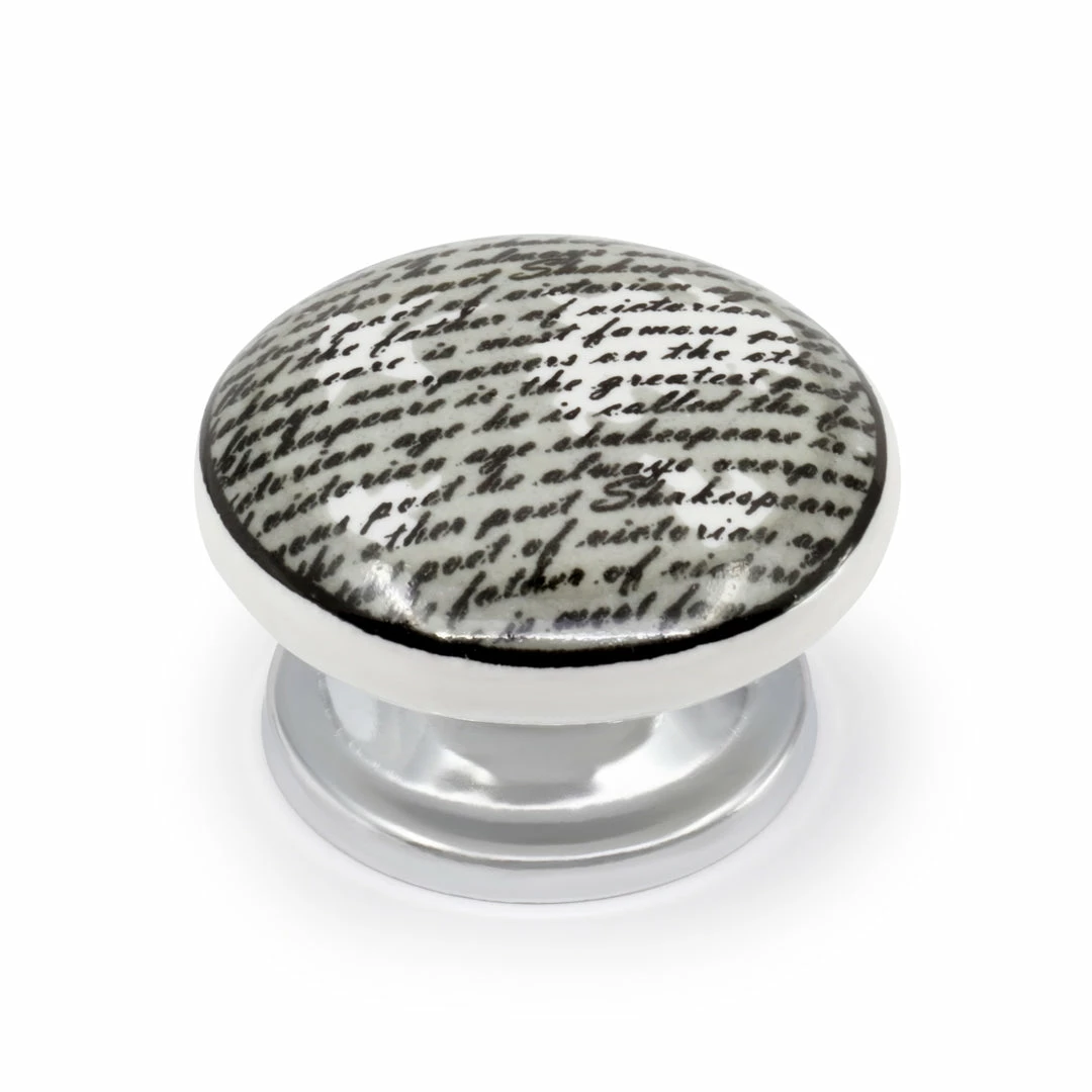 Dritz Ceramic Script Knob Outlet 5 Dritz Ceramic Script Knob Outlet