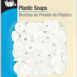 Dritz Plastic Color Heart Snaps, 12 Sets