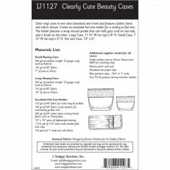 Indygo Junction Home & Storage Clearly Cute Beauty Cases Pattern
