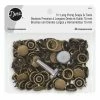Dritz Bulk Notions 5/8" Long Prong Snaps & Tools, 36 Sets