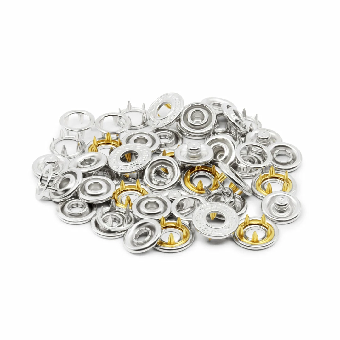 Dritz Snaps Decorative Snap Fasteners, 12 Sets, Nickel 7 Dritz Snaps Decorative Snap Fasteners, 12 Sets, Nickel