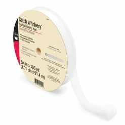 Dritz Adhesives & Tape Stitch Witchery Fusible Bonding Web, Regular Weight, White