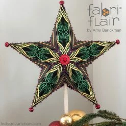 Indygo Junction Crafts & Toys Tree Topper & Ornament Fabriflair Pattern