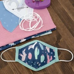 Dritz 4mm Face Mask Elastic, White, 3 Yd