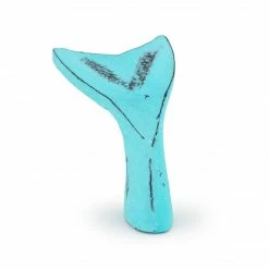 Dritz Cast Iron Whale Tail Knob, Aqua Outlet