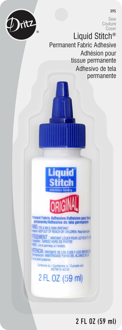 Dritz Liquid Stitch Permanent Fabric Adhesive 9 Dritz Liquid Stitch Permanent Fabric Adhesive