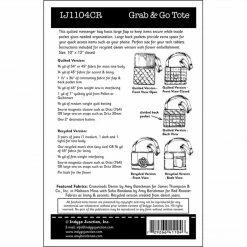 Indygo Junction Grab And Go Tote Pattern 19 Indygo Junction Grab And Go Tote Pattern