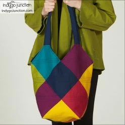 Indygo Junction Purses & Accessories Tote-All Patchwork Tote Pattern