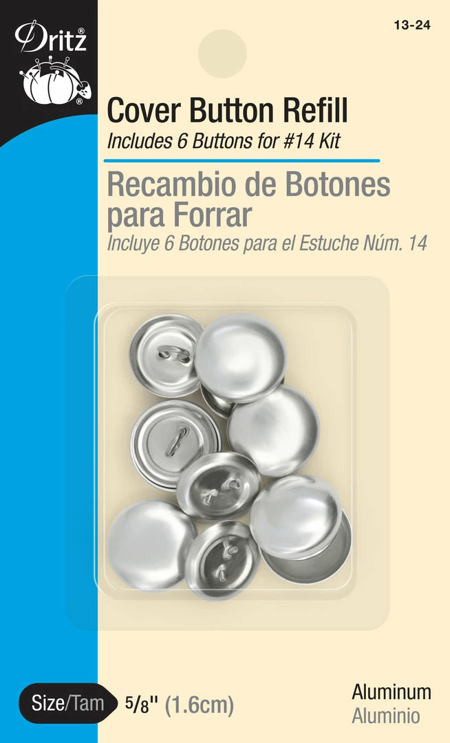 Dritz Buttons & Cover Buttons Cover Button Refill 11 Dritz Buttons & Cover Buttons Cover Button Refill