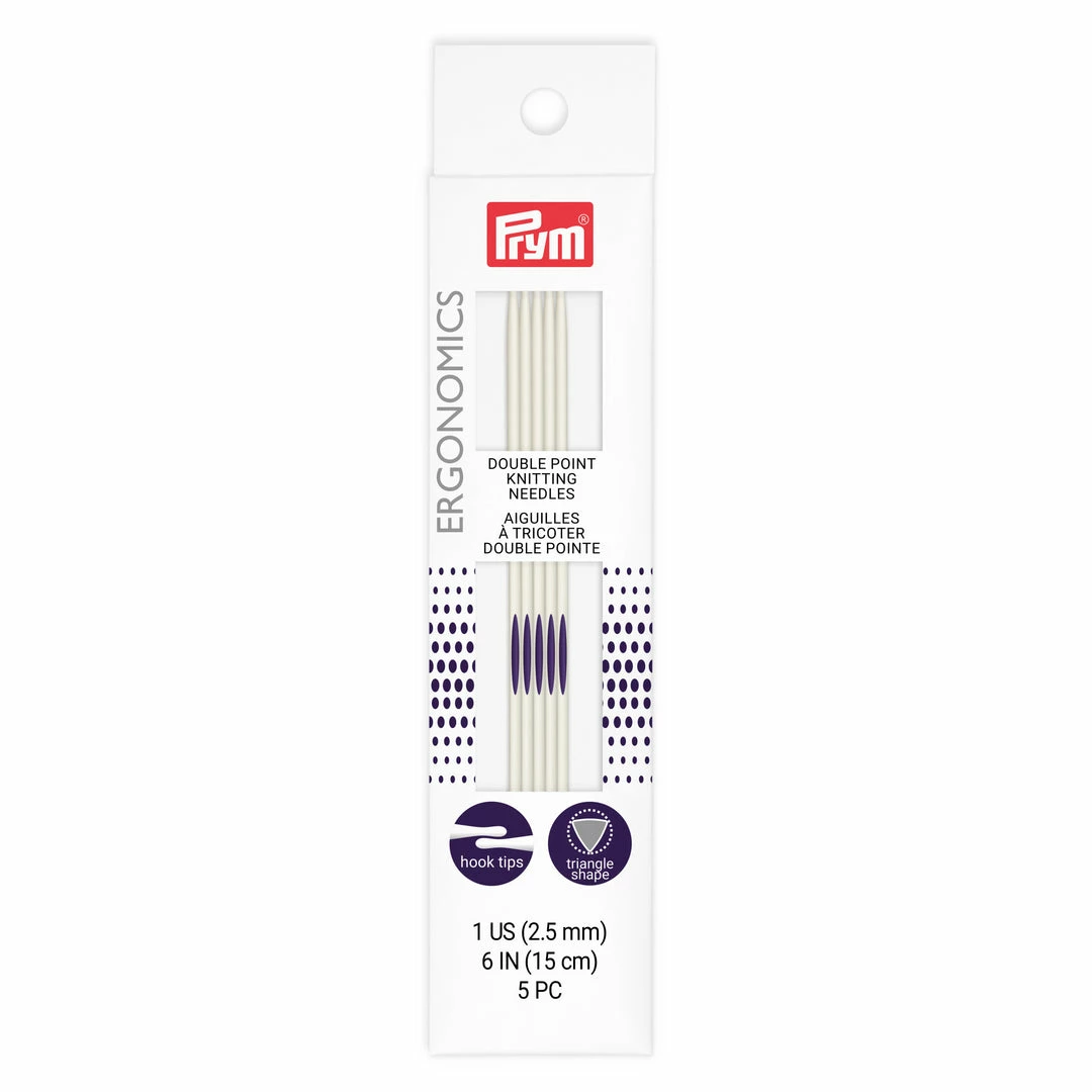 Prym 6" Double Point Knitting Needles 18 Prym 6" Double Point Knitting Needles