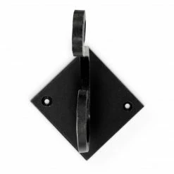 Dritz Wrought Iron Scroll Hook, Black