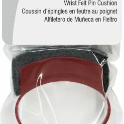 Dritz Wrist Felt Pin Cushion, Red