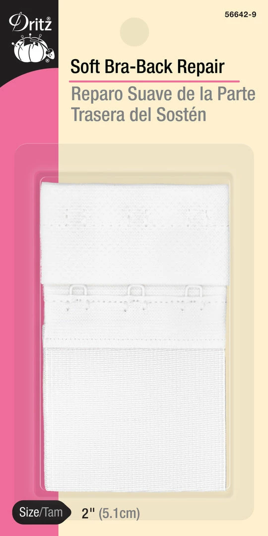 Dritz Soft Bra-Back Repair, White 3 Dritz Soft Bra-Back Repair, White