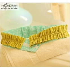 Indygo Junction Spa Towel Wrap & Turban Shower Set Pattern, PDF Download