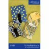 Indygo Junction Recycled Tie Pocket Pouch Pattern, PDF Download