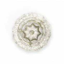 Dritz Outlet Faceted Glass Knob, Clear 5 Dritz Outlet Faceted Glass Knob, Clear