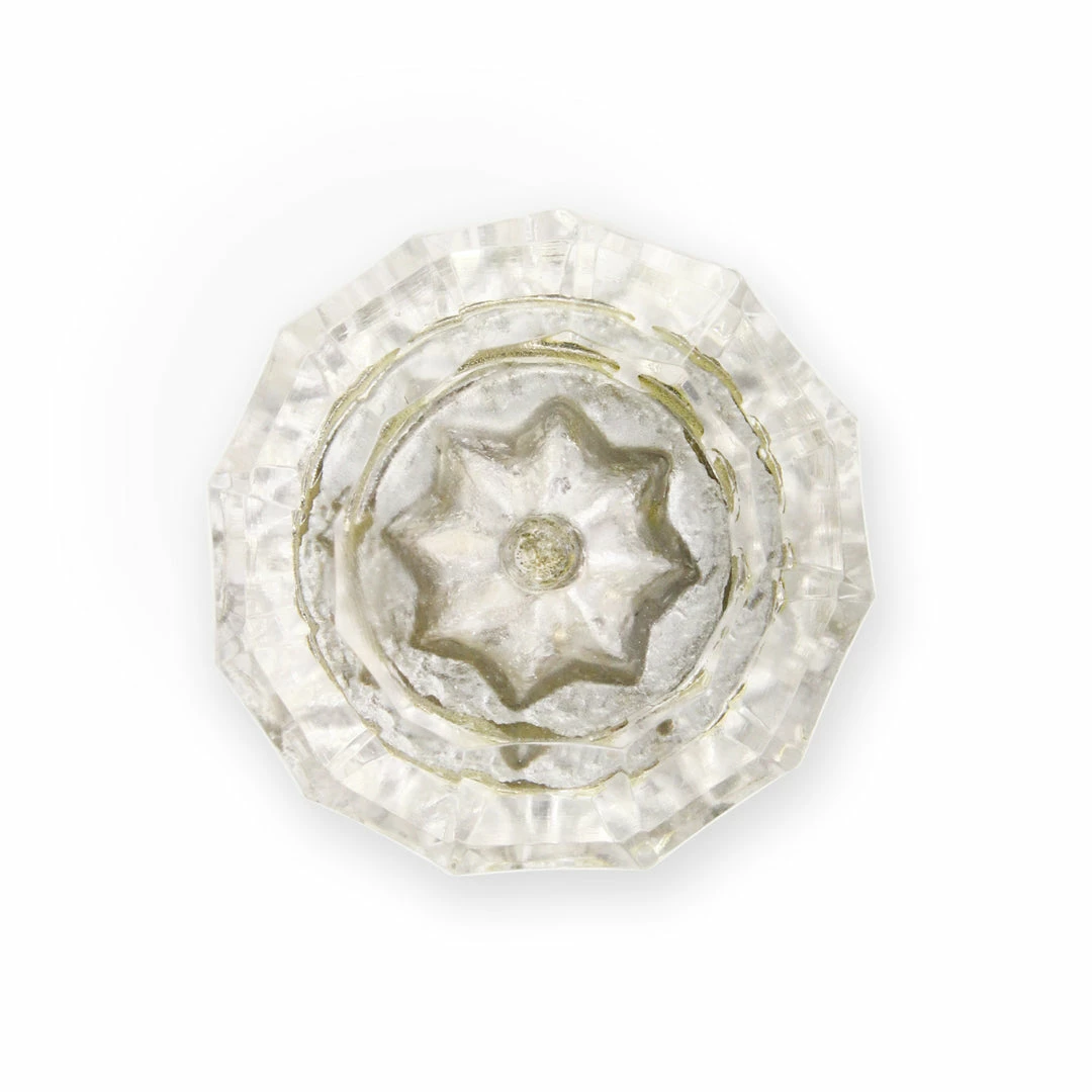 Dritz Outlet Faceted Glass Knob, Clear 4 Dritz Outlet Faceted Glass Knob, Clear
