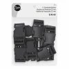 Dritz 1" Parachute Buckles, Black, 12 Pc Bulk Notions 1 Dritz 1" Parachute Buckles, Black, 12 Pc Bulk Notions
