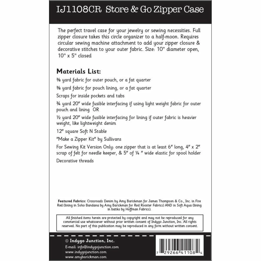 Indygo Junction Purses & Accessories Store And Go Zipper Case Pattern 12 Indygo Junction Purses & Accessories Store And Go Zipper Case Pattern