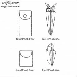 Indygo Junction Double Pocket Pouch Pattern Purses & Accessories 15 Indygo Junction Double Pocket Pouch Pattern Purses & Accessories