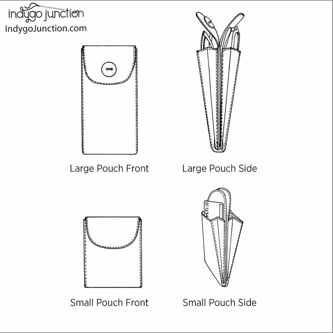 Indygo Junction Double Pocket Pouch Pattern Purses & Accessories 6 Indygo Junction Double Pocket Pouch Pattern Purses & Accessories