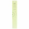 Omnigrid Protractor Ruler, 4" X 24" Quilting Rulers 2 Omnigrid Protractor Ruler, 4" X 24" Quilting Rulers