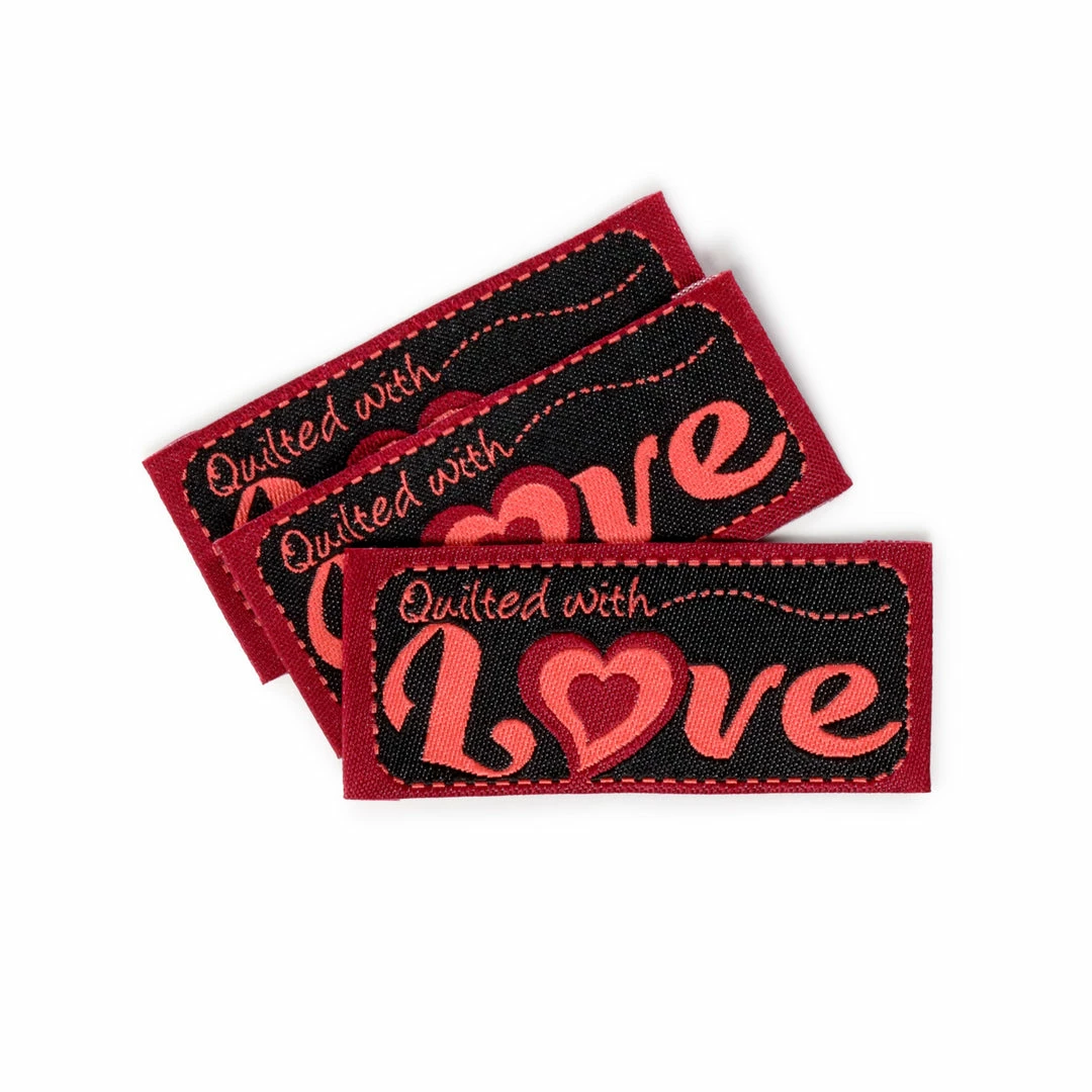 Dritz Sew-on Woven Quilt Labels, Assorted, 9 Pc Lettering & Embellishments 6 Dritz Sew-on Woven Quilt Labels, Assorted, 9 Pc Lettering & Embellishments