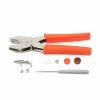 Dritz Plastic Snap Pliers For Size 20 Snaps, Orange Fastener Tools 2 Dritz Plastic Snap Pliers For Size 20 Snaps, Orange Fastener Tools