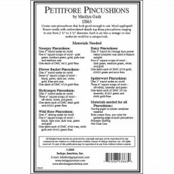 Indygo Junction Petitfore Pincushions Pattern, PDF Download Home & Storage