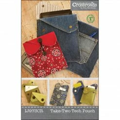 Indygo Junction Take-Two Tech Pouch Pattern, PDF Download Purses & Accessories