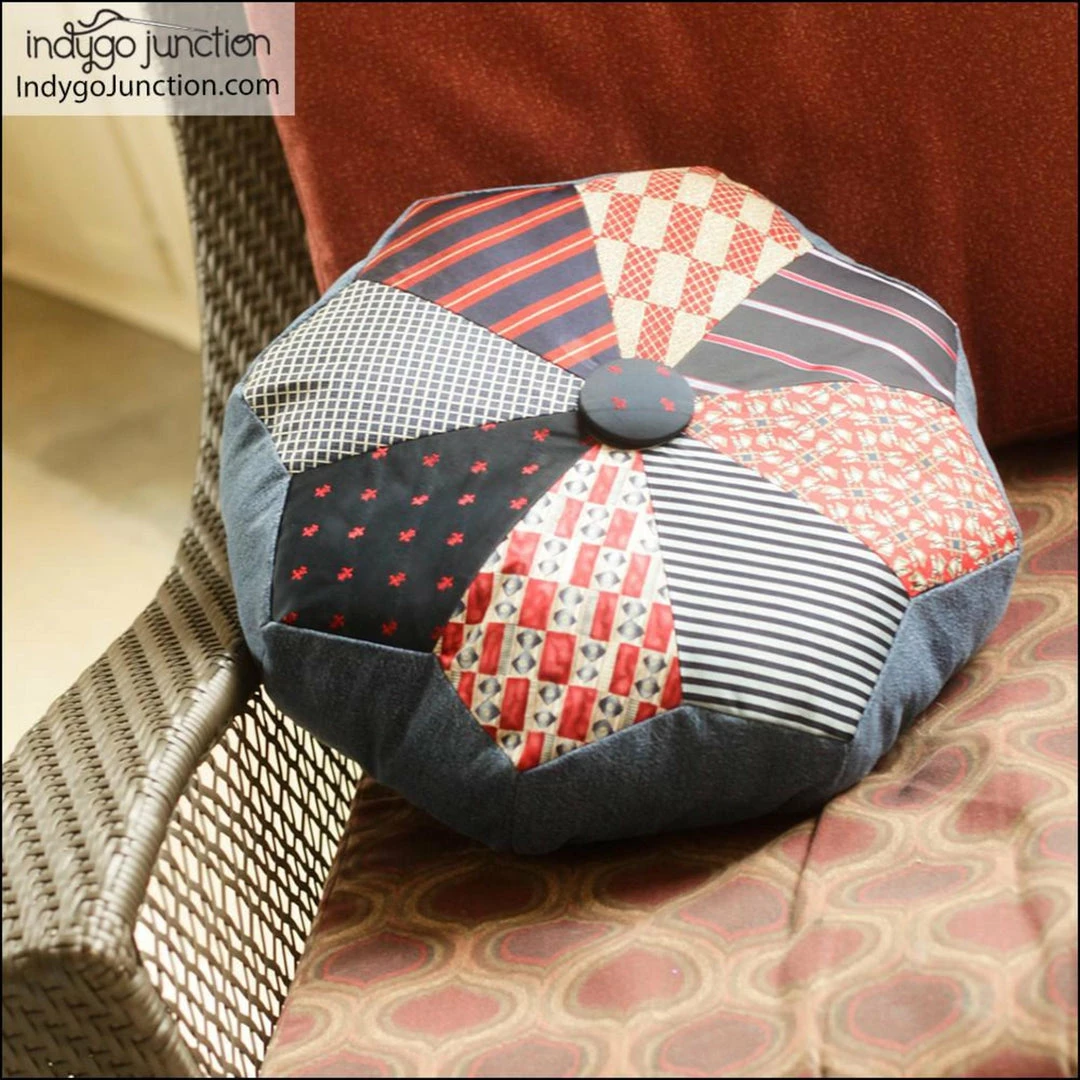 Indygo Junction Dresden Pouf & Pillow Pattern, PDF Download 7 Indygo Junction Dresden Pouf & Pillow Pattern, PDF Download