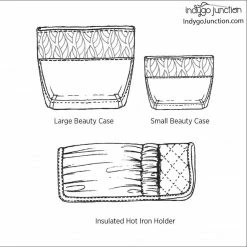 Indygo Junction Home & Storage Clearly Cute Beauty Cases Pattern