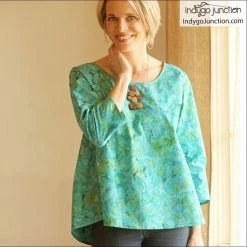 Indygo Junction Gathered Back Top & Tunic Pattern 13 Indygo Junction Gathered Back Top & Tunic Pattern