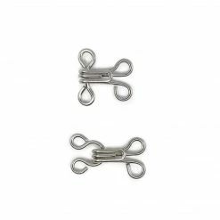 Dritz Hooks & Eyes, 96 Sets, Nickel Bulk Notions