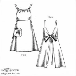 Indygo Junction Uptown Apron Pattern, PDF Download
