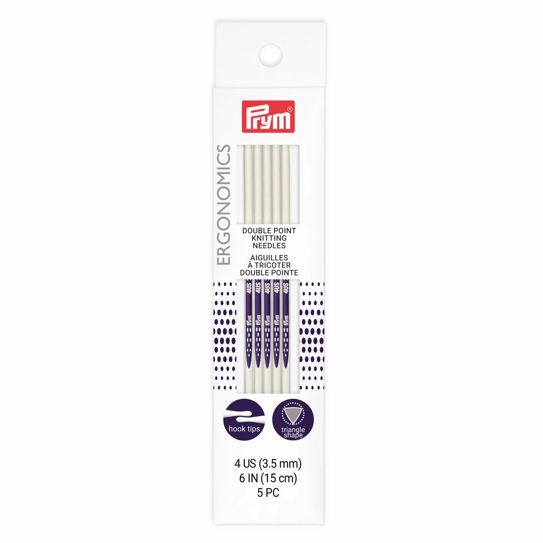 Prym 6" Double Point Knitting Needles 10 Prym 6" Double Point Knitting Needles